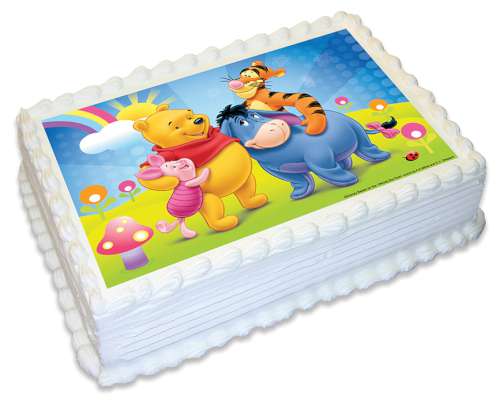 Winnie the Pooh #4 Icing Image - Click Image to Close